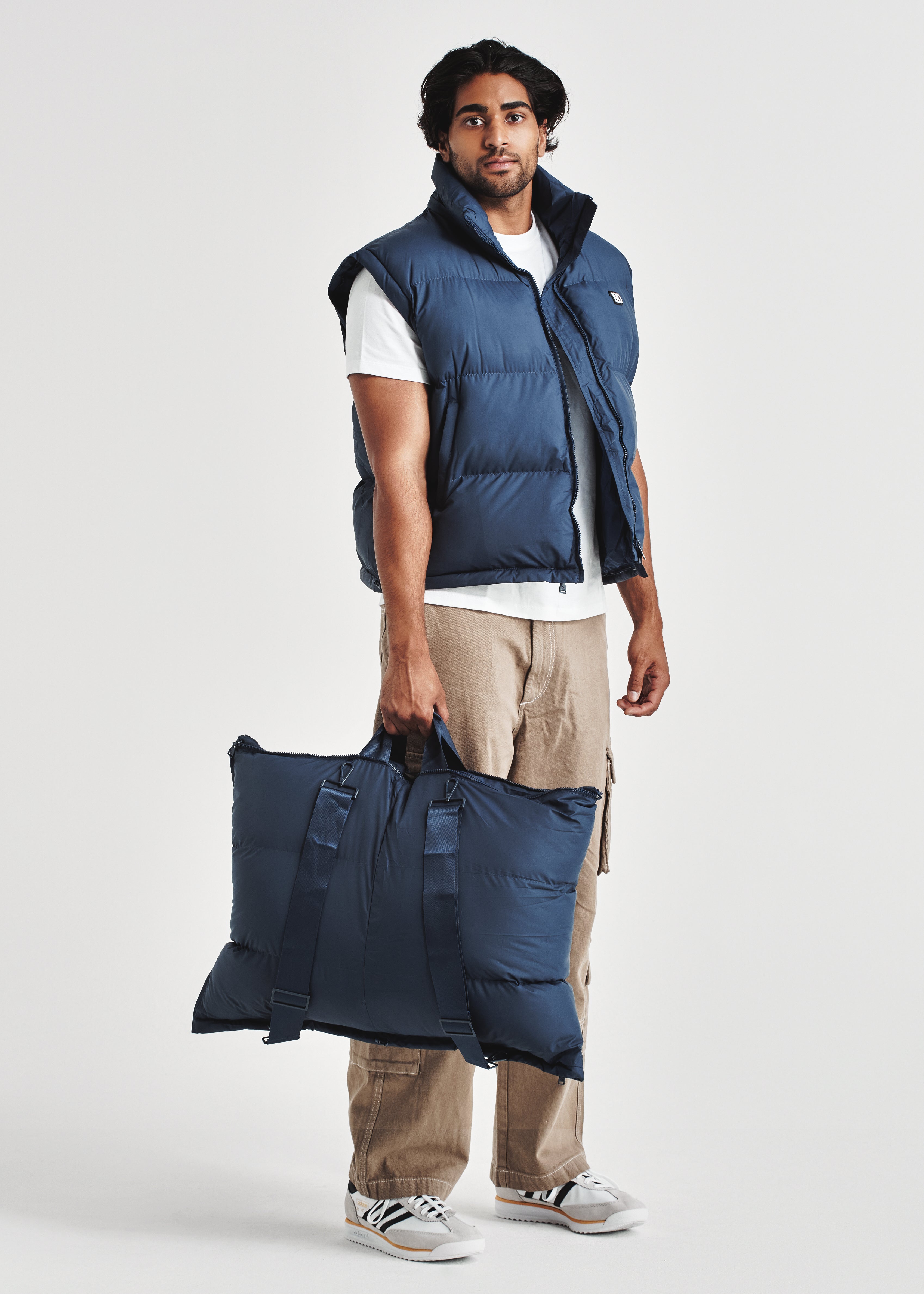 The Backpack Puffer™ Blue Navy