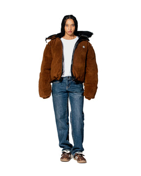 Ultimate Bomber™ - Faux Leather Teddy