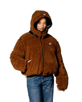 Ultimate Bomber™ - Faux Leather Teddy