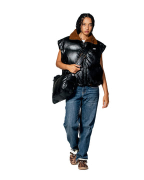 Ultimate Bomber™ - Faux Leather Teddy