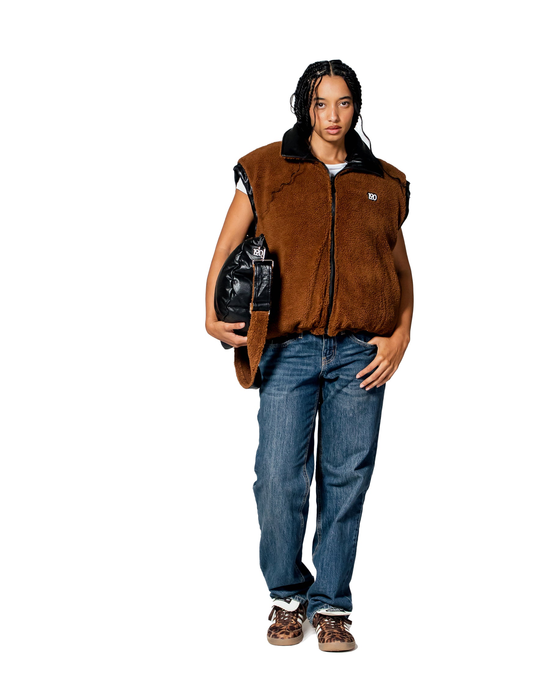 Ultimate Bomber™ - Faux Leather Teddy