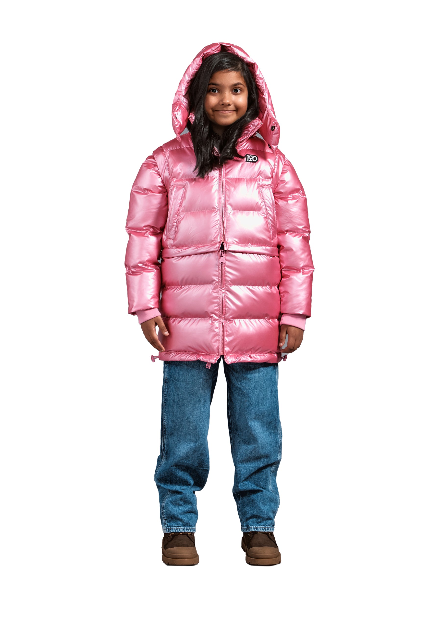 The Kids Backpack Puffer™ - Super Pink
