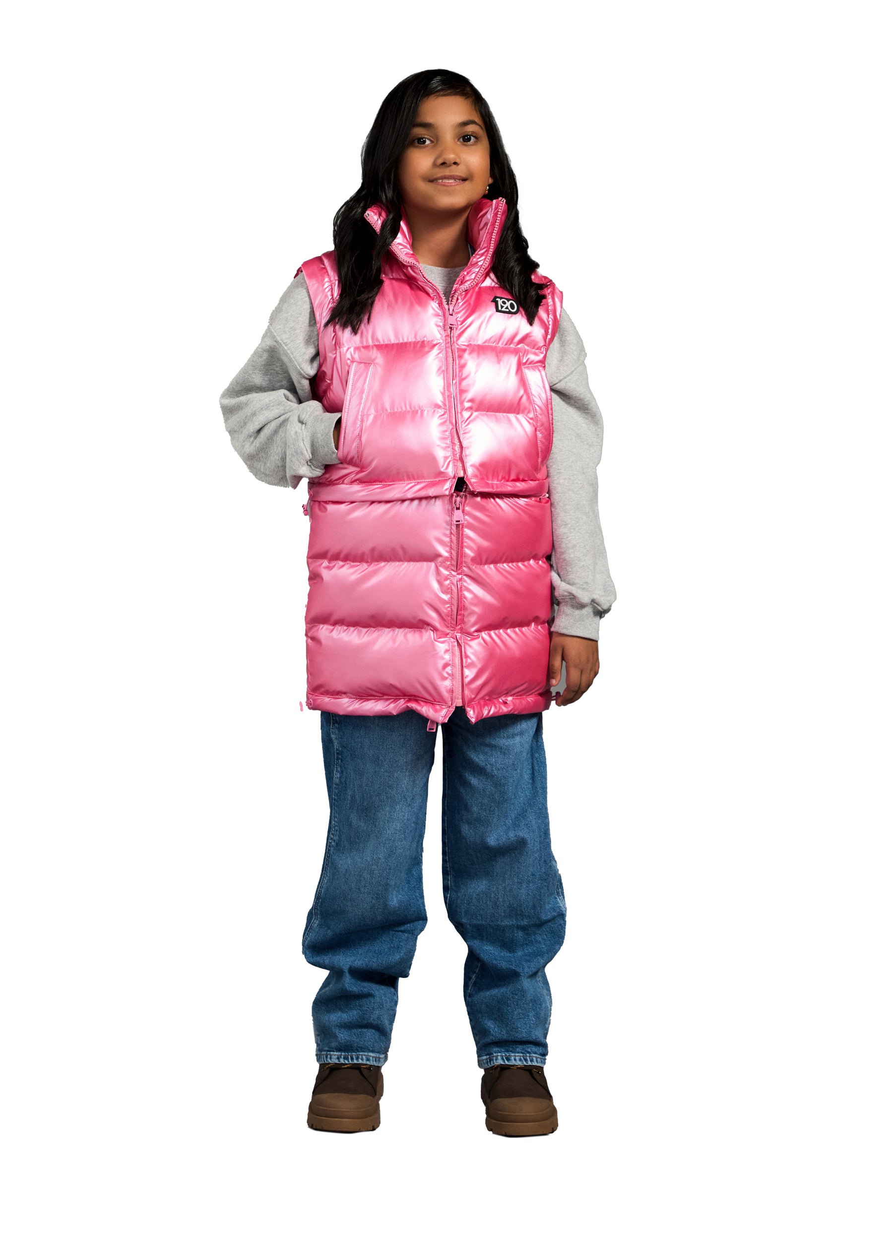 The Kids Backpack Puffer™ - Super Pink